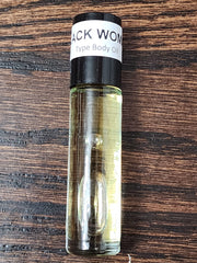 Black Women Type Body Oil