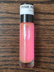 Pink Privacy Type Body Oil